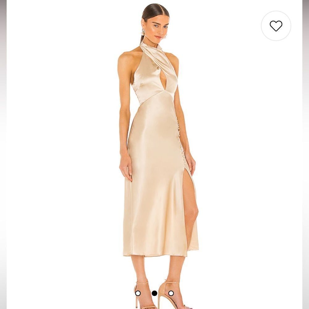 REVOLVE Nicholas Aline Halter Neck Dress NWT